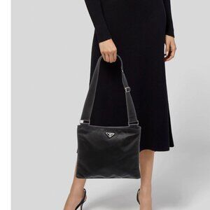 Prada Tessuto Nylon Messenger Bag